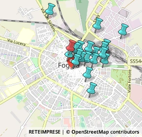 Mappa Via Lucciola, 71121 Foggia FG, Italia (0.6975)