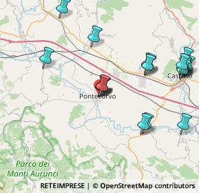 Mappa Via Giovan Battista Bernadotte, 03037 Pontecorvo FR, Italia (9.5165)