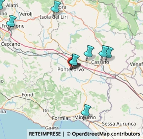 Mappa Via Giovan Battista Bernadotte, 03037 Pontecorvo FR, Italia (24.46)