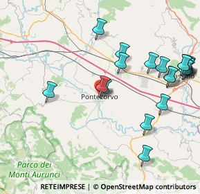 Mappa Via Pietro Micca, 03037 Pontecorvo FR, Italia (10.151)