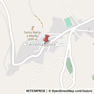Mappa Via Roma, 215, 86012 Cercemaggiore, Campobasso (Molise)