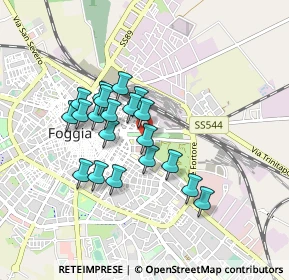 Mappa Via Paolo Sollazzo, 71121 Foggia FG, Italia (0.757)