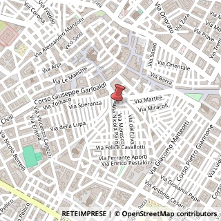 Mappa Via Nicola Parisi, 17, 71121 Foggia, Foggia (Puglia)