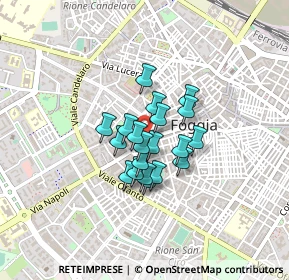 Mappa Via Romolo Nuzziello, 71121 Foggia FG, Italia (0.2785)