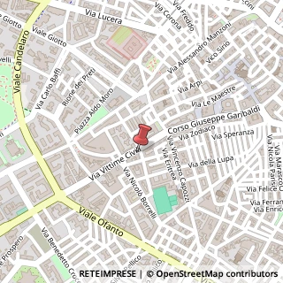 Mappa Via Napoli, 6/a, 71121 Foggia, Foggia (Puglia)