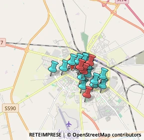 Mappa Via Romolo Nuzziello, 71121 Foggia FG, Italia (1.02526)