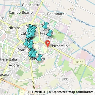 Mappa Via Ponchielli Amilcare, 04100 Latina LT, Italia (0.9595)