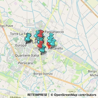 Mappa Via Ponchielli Amilcare, 04100 Latina LT, Italia (1.23778)