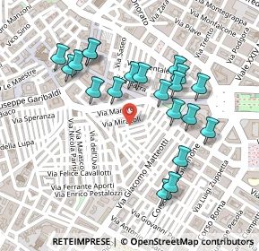 Mappa Via Graticola, 71121 Foggia FG, Italia (0.2425)