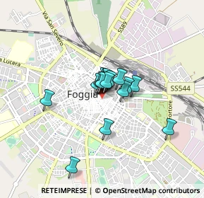 Mappa Via Graticola, 71121 Foggia FG, Italia (0.47389)