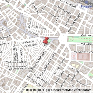 Mappa Corso Roma, 71121 Foggia FG, Italia, 71121 Foggia, Foggia (Puglia)