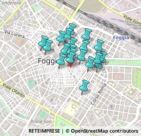 Mappa Via de Nittis, 71121 Foggia FG, Italia (0.2975)