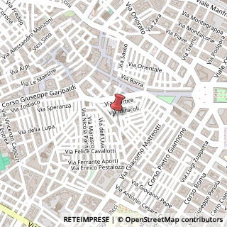Mappa Via San Lorenzo, 31, 71121 Foggia, Foggia (Puglia)