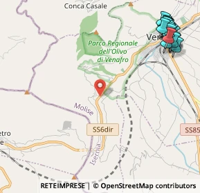 Mappa SS 6 Dir, 86079 Venafro IS, Italia (3.469)