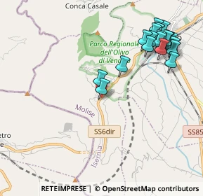 Mappa SS 6 Dir, 86079 Venafro IS, Italia (2.5885)