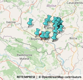 Mappa Via Don Giuseppe Mucciardi, 86020 Campochiaro CB, Italia (11.399)