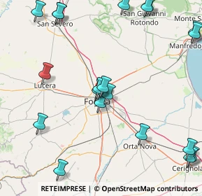 Mappa Via di Fabbrica, 71100 Foggia FG, Italia (22.994)