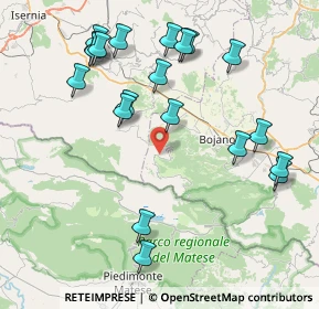 Mappa 86027 San Massimo CB, Italia (9.6095)