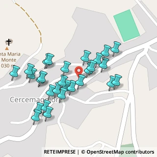 Mappa Via XX Settembre, 86012 Cercemaggiore CB, Italia (0.11071)