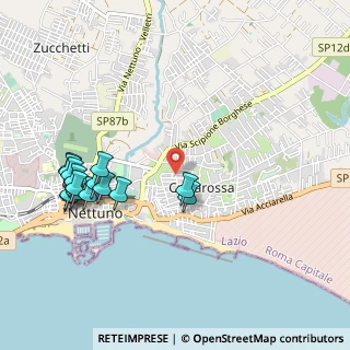 Mappa Via Creta, 00048 Nettuno RM, Italia (1.206)