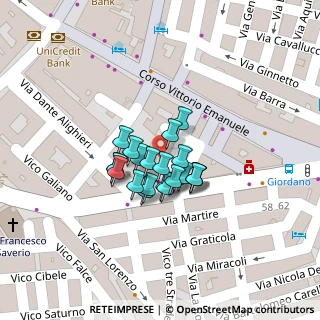 Mappa Piazza Guglielmo Marconi, 71121 Foggia FG, Italia (0)