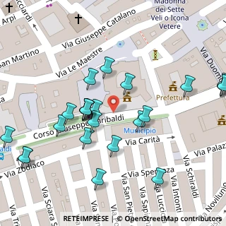 Mappa Corso Giuseppe Garibaldi, 71121 Foggia FG, Italia (0.05556)