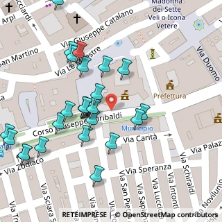 Mappa Piazza Siniscalco Ceci, 71121 Foggia FG, Italia (0.05556)