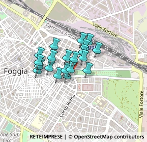 Mappa Viale Ventiquattro Maggio, 71121 Foggia FG, Italia (0.301)