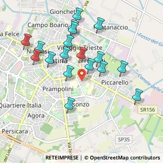 Mappa Via Donato Bramante, 04100 Latina LT, Italia (1.06)