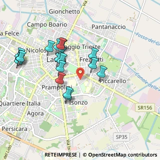 Mappa Via Donato Bramante, 04100 Latina LT, Italia (1)