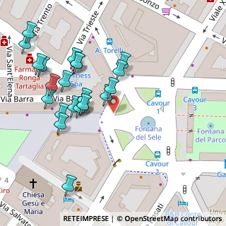 Mappa Piazza Camillo Benso Cavour, 71100 Foggia FG, Italia (0.06364)