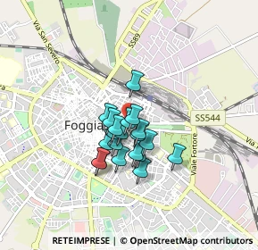Mappa Piazza Camillo Benso Cavour, 71121 Foggia FG, Italia (0.579)