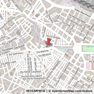 Mappa Corso Cairoli, 8, 71121 Foggia, Foggia (Puglia)