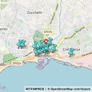 Mappa Via Piemonte, 00048 Nettuno RM, Italia (0.67583)