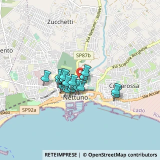 Mappa Via Piemonte, 00048 Nettuno RM, Italia (0.605)