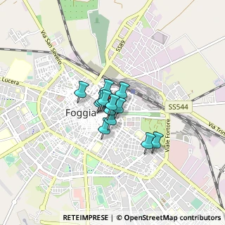 Mappa 71121 Foggia FG, Italia (0.44077)