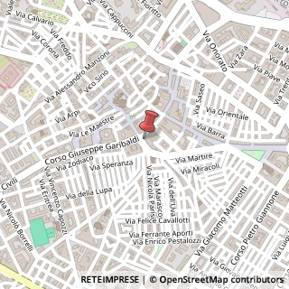 Mappa Piazza XX Settembre, 1, 71121 Foggia, Foggia (Puglia)