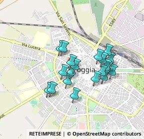 Mappa Vico Del Fico, 71121 Foggia FG, Italia (0.745)