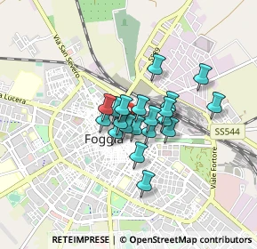 Mappa Via della Repubblica, 71121 Foggia FG, Italia (0.5555)