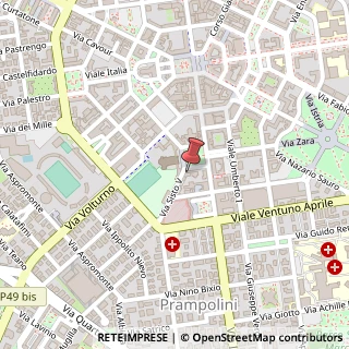 Mappa Piazza San Marco, 8, 04100 Latina, Latina (Lazio)