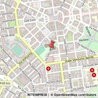 Mappa Via Sisto V, 13, 04100 Latina, Latina (Lazio)