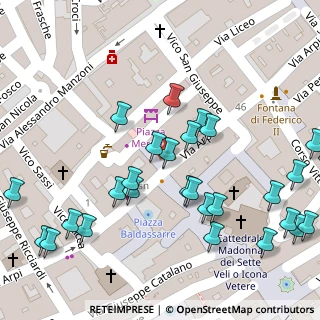 Mappa Piazza Mercato, 71121 Foggia FG, Italia (0.06429)