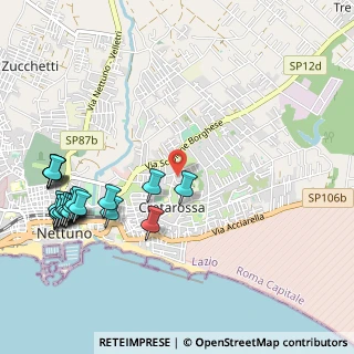 Mappa Via Eschieto, 00048 Nettuno RM, Italia (1.4345)