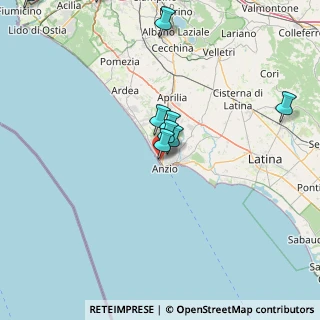 Mappa Via Casal di Brocco, 00042 Anzio RM, Italia (25.30077)