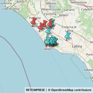 Mappa Via Casal di Brocco, 00042 Anzio RM, Italia (8.29941)