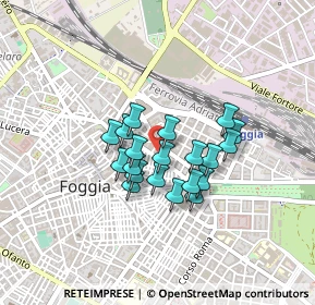 Mappa Piazza S. Francesco D'Assisi, 71121 Foggia FG, Italia (0.3195)