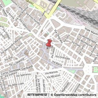 Mappa Piazza Cesare Battisti, 27, 71121 Foggia, Foggia (Puglia)