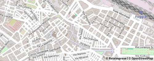 Mappa Foggia