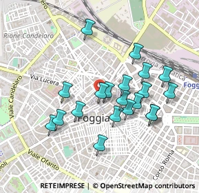 Mappa Via Campanile, 71121 Foggia FG, Italia (0.449)