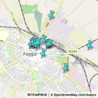 Mappa Viale XXIV Maggio, 71121 Foggia FG, Italia (0.73222)